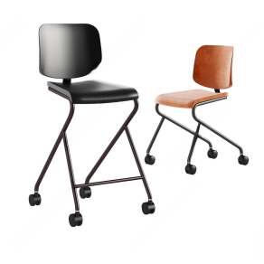 现代办公椅3D模型下载